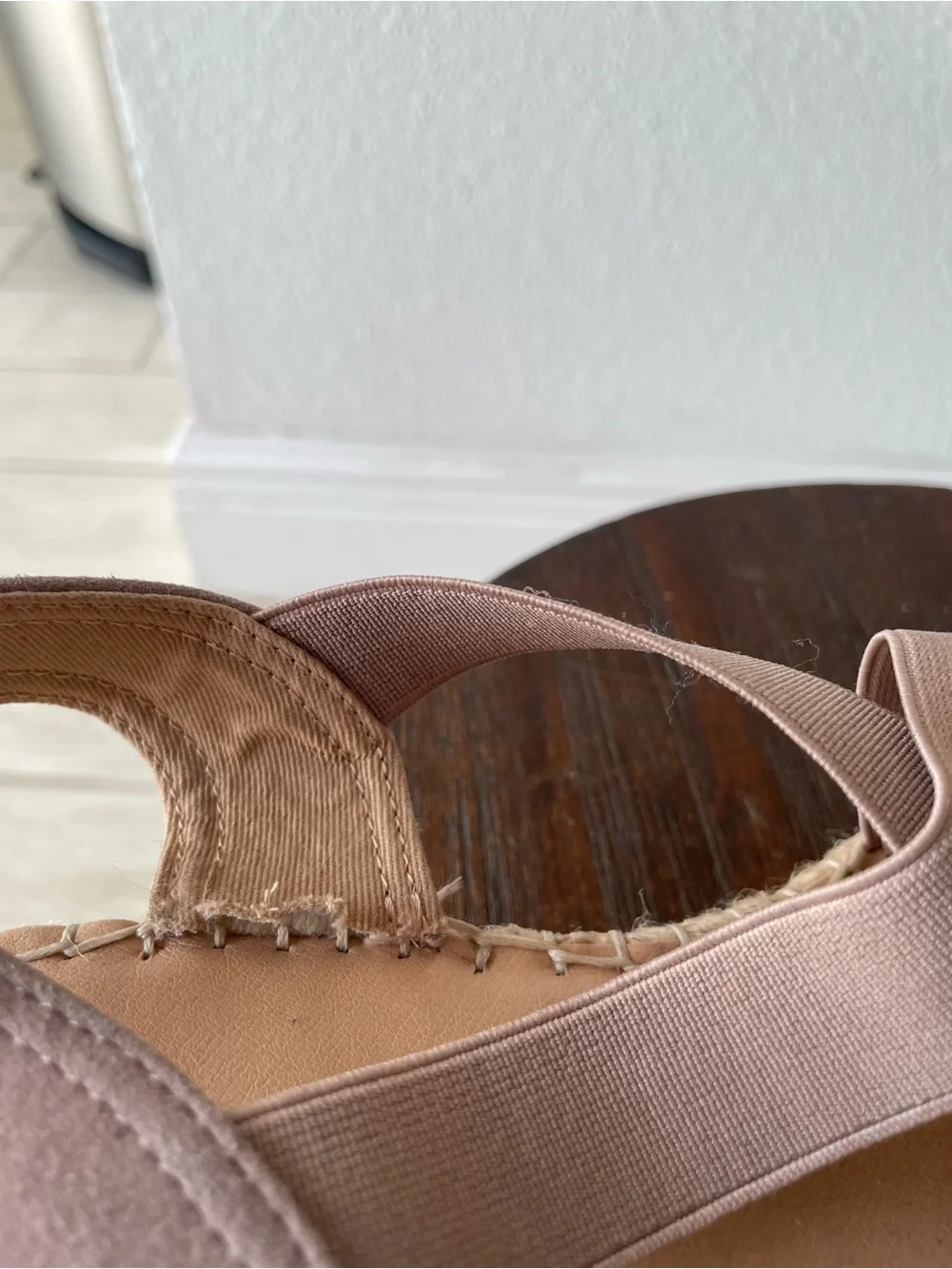 Women’s Slingback Espadrilles in Mauve